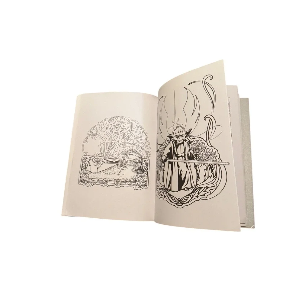 Star Wars Art Therapy 100 Images to‎ Inspire Creativity Relaxation Coloring Book